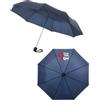 Ombrello pieghevole Ida 21,5" compatto in poliestere resistente Personalizzate o neutre