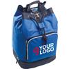Sacca zaino Equipe Nylon, tasca scarpe, 56x37x25cm Personalizzate o neutre