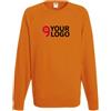 Fruit of the Loom Felpa uomo leggera raglan Comfort e stile casual Personalizzate o neutre
