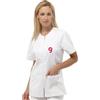 SIGGI DR BLUE Casacca donna Roses in gabardine cotone, ampia scelta taglie Personalizzate o neutre