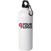 Borraccia 750 ml Alluminio con Moschettone Senza BPA Personalizzate o neutre