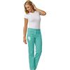 SIGGI DR BLUE Pantaloni donna Sky in gabardine cotone 100% vari colori Personalizzate o neutre