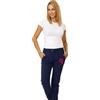SIGGI DR BLUE Pantalone donna HOPE felpa elasticizzata cotone, varie taglie Personalizzate o neutre