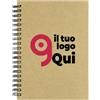 Notebook Mendel in carta riciclata 60 fogli, 18x14cm, eco-friendly Personalizzate o neutre