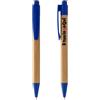 Penna a sfera in bambù Borneo con refill Ø1,1cm 14,1cm Personalizzate o neutre