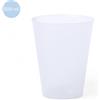 Bicchiere Ginbert 450ml traslucido PP flessibile e riutilizzabile Personalizzate o neutre