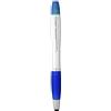 Penna a sfera Nash 3-in-1 nera con evidenziatore e stylus Personalizzate o neutre