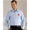 Russell Camicia Oxford uomo Tailored Fit bianca, colletto rigido, Malfini Personalizzate o neutre