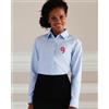 Russell Camicia Oxford Donna Manica Lunga Classic Fit 130g Personalizzate o neutre