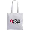Shopper in cotone con manici lunghi Personalizzate o neutre