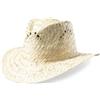 Sombrero Lua in paglia naturale, leggero 45g Personalizzate o neutre