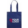 Shopper TNT 80g/m² manici lunghi 38x42cm leggera - Personalizzate o neutre