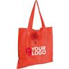 Shopper Rosa Ripiegabile 41x43 cm Poliestere 190T con Moschettone Personalizzate o neutre