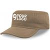 Atlantis Cappello Tank in cotone leggero con visiera e chiusura velcro Personalizzate o neutre