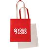 Shopper ibrida cotone-TNT, manici lunghi Personalizzate o neutre