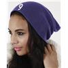 Beechfield Berretto Slouch SoftTouch in Maglia a Costine 100g Personalizzate o neutre