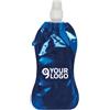 Borraccia pieghevole 480ml con moschettone Eco Bottle Personalizzate o neutre