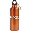 Borraccia Alluminio 500ml con Moschettone Leggera Personalizzate o neutre
