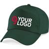 Beechfield Cappellino 5 Pannelli Cotone 100% VERSUS, Taglia Unica, Rip-Strip Personalizzate o neutre
