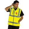 Yoko Gilet Softshell Fluo EN 471 Rifrangente Impermeabile Poliestere Personalizzate o neutre