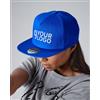 Beechfield Cappellino 5 Panel Snapback in cotone, visiera piatta - Stile Urban Personalizzate o neutre