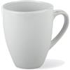 SENSA Tazza in ceramica bianca 160ml Ø7x8,5cm elegante e leggera Personalizzate o neutre