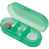 PORTAPILLOLE LIFE in PVC 3 scomparti, compatto, stampa serigrafica Personalizzate o neutre