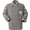 Giacca da Cuoco Pascal 98% Cotone Elasticizzata Personalizzate o neutre