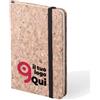 Block Notes Climer Soft Touch e Sughero Naturale 80 Fogli Beige Personalizzate o neutre
