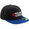 Beechfield Cappellino Snapback Urban Style 100% Poliestere Visiera Personalizzate o neutre