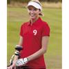Fruit of the Loom Polo donna Lady-Fit traspirante 100% poliestere vari colori Personalizzate o neutre