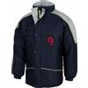 Workteam Parka Future Bicolore in Poliestere con Cappuccio e Alta Visibilità Personalizzate o neutre