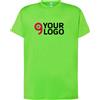 JHK T-Shirt Regular Fluo Personalizzate o neutre