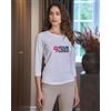 Teejays T-shirt donna 3/4 stretch cotone ed elastan Personalizzate o neutre