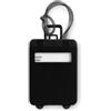 TRAVELLER Etichetta bagaglio trolley plastica blu 9,5x5,5 cm Personalizzate o neutre