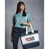 Quadra Borsa mare Deck Bag in canvas cotone 24L resistente Personalizzate o neutre