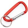 Moschettone Alluminio Rosso CAMP Sicurezza Leggero 10cm Personalizzate o neutre