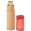 PETIT LAMBUT Set 6 matite colorate eco in legno con temperamatite Personalizzate o neutre