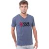 JHK T-shirt JHK scollo a V uomo, 100% cotone, regular fit, soffice Personalizzate o neutre