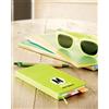 NOTELUX Notebook A6 righe, copertina rigida PU, elastico, FSC® Personalizzate o neutre