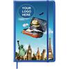 Notebook ARCONOT A5 righe eco, copertina PU rigida, FSC® Personalizzate o neutre
