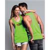 JHK Canotta unisex taglio vogatore Urban Beach jhk Personalizzate o neutre