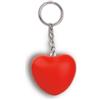 Portachiavi antistress cuore rosso Personalizzate o neutre
