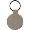 Portachiavi Elegance in metallo brunito e PU effetto scamosciato Personalizzate o neutre