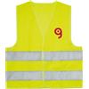 MINI VISIBLE Gilet rifrangente bambino giallo Personalizzate o neutre