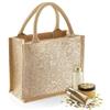 Westford Mill Mini borsa in Juta Shimmer Personalizzate o neutre