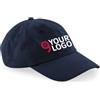 Beechfield Cappellino 6 Panel Cotone Chino Low Profile Dad Personalizzate o neutre