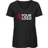 B&C Collection T-shirt donna B&C cotone organico scollo a V, medium fit 140g Personalizzate o neutre