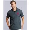 Gildan Polo Softstyle Sapphire S in 100% Cotone Piquè Regular No Label Personalizzate o neutre