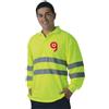 Workteam Polo alta visibilità lunga EN ISO 20471 CL2 | 100% poliestere Personalizzate o neutre